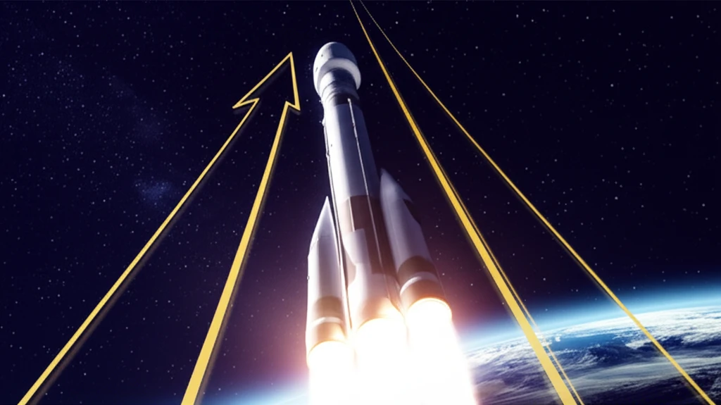 스페이스엑스 우주선 발사 장면