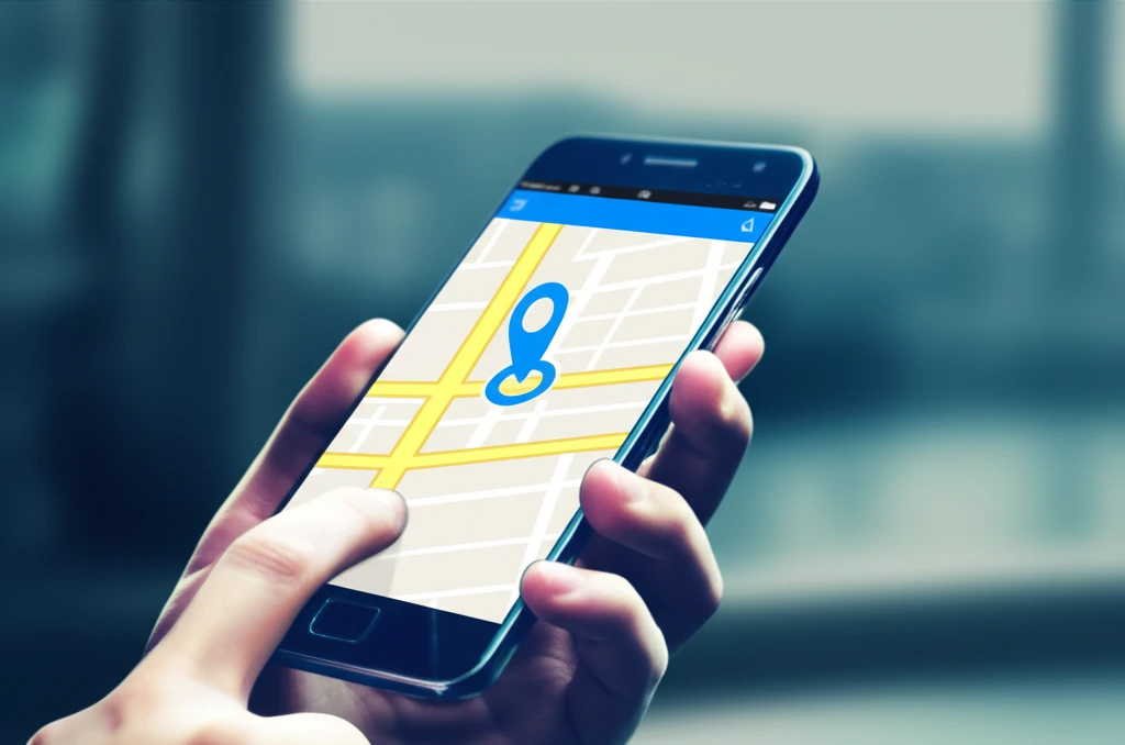 모바일 위치 권한 설정 안내 이미지