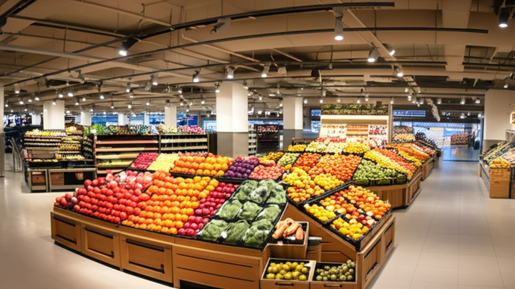 홈플러스 잠실점 내부 매장 전경