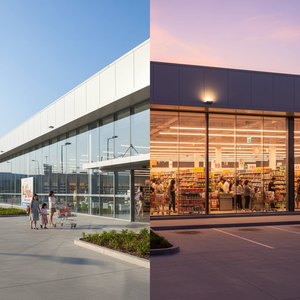 이마트 포천점 매장 내부 전경