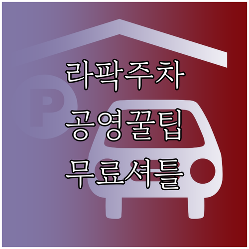 삼성 라이온즈 파크 주차비 절약하는 공영주차장과 무료 셔틀 정보